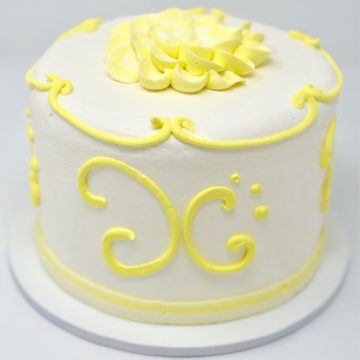 White Chocolate Lemon Cake