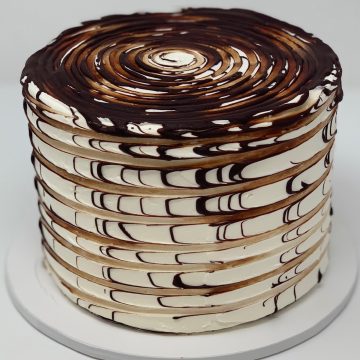 Dark Chocolate Mousse Cake